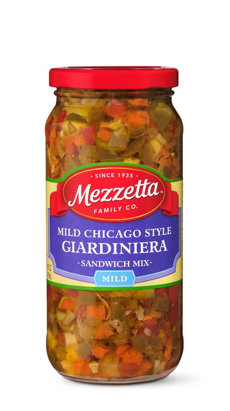 Mild Chicago Style Giardiniera Sandwich Mix – Mezzetta