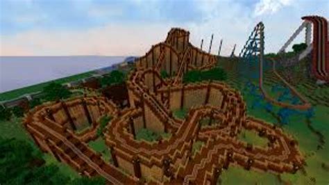 Roller Coaster in Minecraft? - YouTube