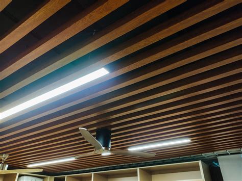 Eco-Wood Baffle Ceiling (2700mm x 50mm x 60mm) – Home Central Philippines