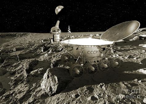 Lunokhod 1 On The Moon Photograph by Detlev Van Ravenswaay/science ...