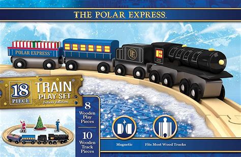 #42077, The Polar Express wooden train set - Bussinger Trains ... & Toys!