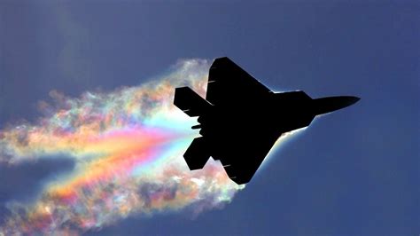 Silhouette photo of jet plane, F-22 Raptor, military, photo ...