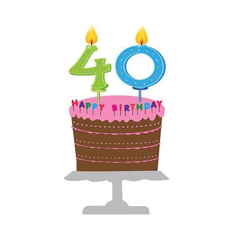 40 Birthday Cake Illustrations, Royalty-Free Vector Graphics & Clip Art ...