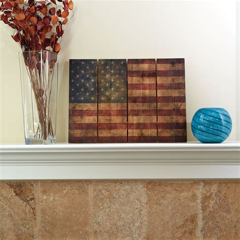 The 20 Best Collection of Wooden American Flag Wall Art