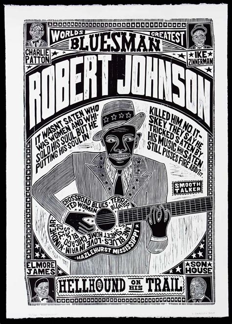 ROBERT JOHNSON WORLDS GREATEST BLUESMAN FINE ART by PioneerHouse