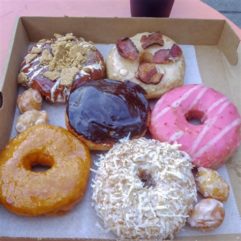 [I ate] fancy donuts : food