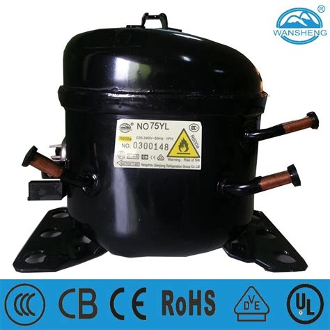 Refrigerator Spare Parts R600A Compressor N075yl - China Refrigerator ...