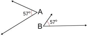 Congruent angles