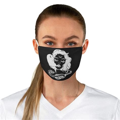 Witch Casting a Spell Fabric Face Mask – Crescent Chalice