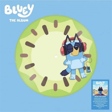 Joff Bush & The Bluey Music Team – Bluey The Album – Vinyl (LP, Record Store Day, Picture Disc ...