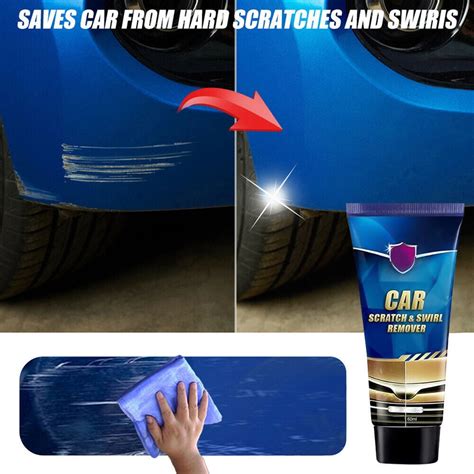 Car Scratch Remover, 1/2PC Car Scratch Repair Wax 60ml Remove Scratches Paint Car Body Care ...