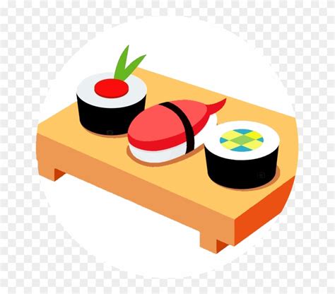 Sushi Japanese Cuisine - Japanese Food Clip Art - Free Transparent PNG ...