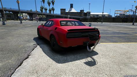 Dodge Demon Drag Car Fivem