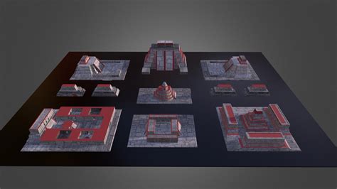 Ciudad de Tenochtitlán - 3D model by arselet [37e06fa] - Sketchfab