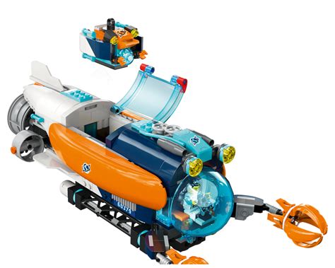 LEGO Set 60379-1 Deep-Sea Explorer Submarine (2023 City) | Rebrickable - Build with LEGO