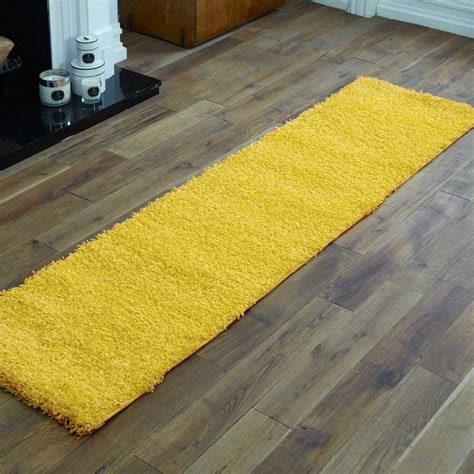Shaggy Rug Grey Yellow Mustard Ochre Gold Shag Pile Rugs Soft Thick 5cm Carpet | eBay