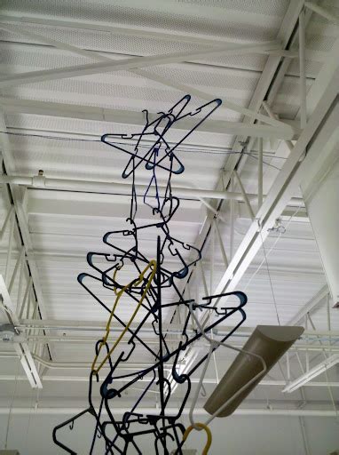 little preschool on the prairie: the coat hanger sculpture- part 1