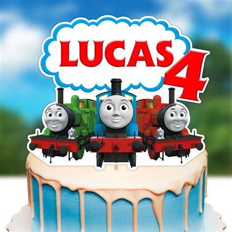 Train Cake Topper, Digital Cake Topper, Printable Cake Topper, Cake Topper - Etsy