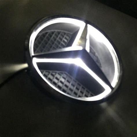 Front Grille Grill Star Emblem for Mercedes Benz 2006-2013 Illuminated ...