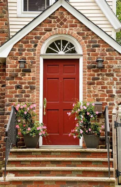 Front Door Colors For Red Brick Homes [Inc. 19 Photo Examples] - Home ...