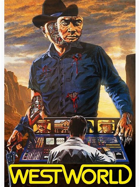 Westworld 1973 Poster Poster by omfgtimmy | Classic horror movies ...