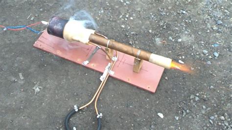 My first Thermojet Valveless Pulse Jet Engine (fully homemade/DIY ...