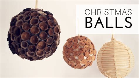 DIY – Christmas Ball Ornaments - YouTube