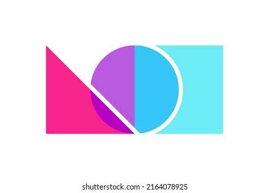 Logo Geometric Shapes Triangle Circle Square Stock Illustration ...