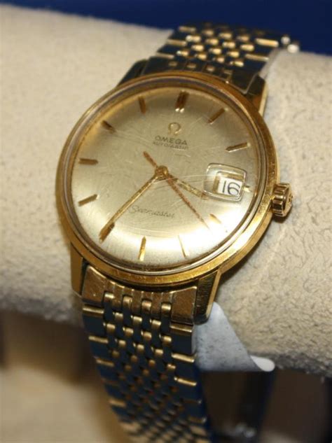 Vintage Omega Seamaster Gold Plated Watch