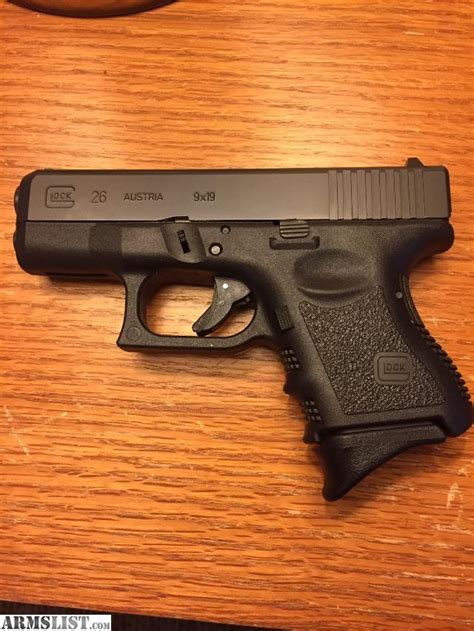 ARMSLIST - For Sale/Trade: Glock 26 Gen 3 w/ extras