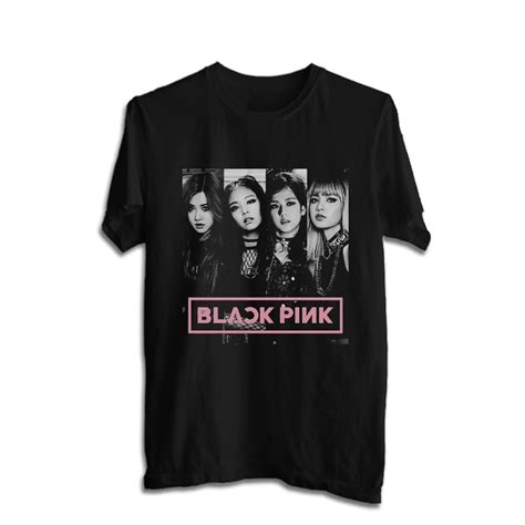 Black Pink K-pop Merch T-shirt