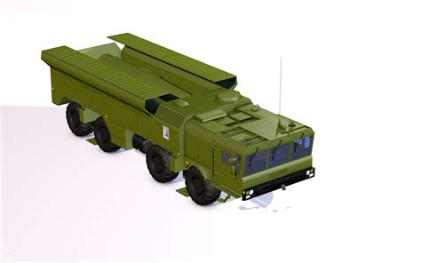 PAC-3 Missile Launcher Free 3D Model - .3ds .obj .max .fbx .sldprt - Free3D