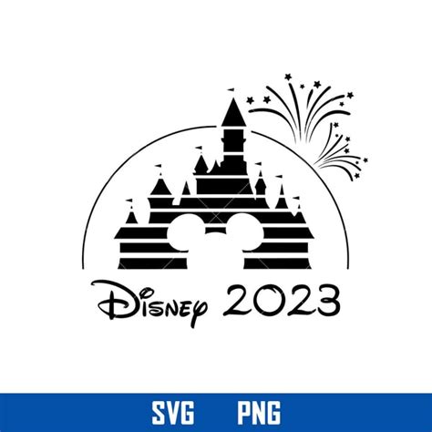 Disney 2023 Svg, Mickey Castle Svg, Disney Svg, Png Digital - Inspire ...