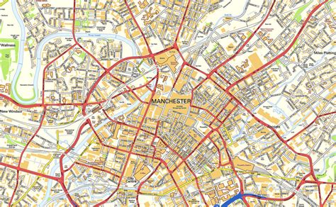 Manchester Street Map | I Love Maps