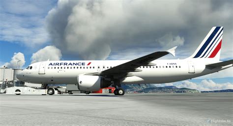 FENIX A320 Air France 2009 Livery F-HBNA with blue winglets variant 8K ...