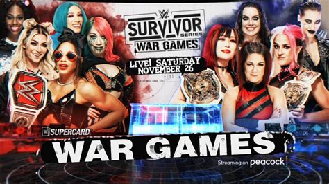 COMO HACER UN MATCH CARD DE WWE SURVIVOR SERIES WAR GAMES 2022 | SURVIVORSERIES OFFICIAL MATCH ...