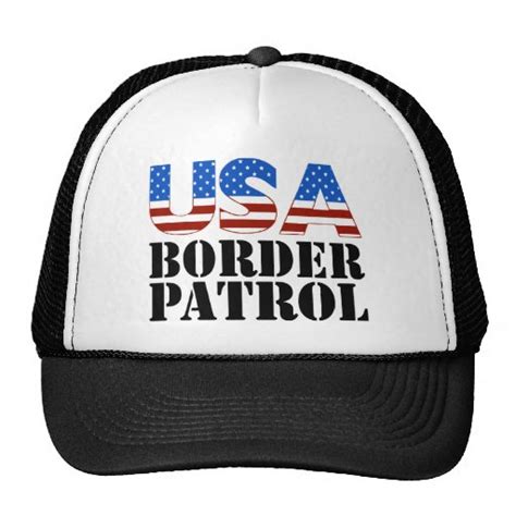 USA Border Patrol Trucker Hat | Zazzle