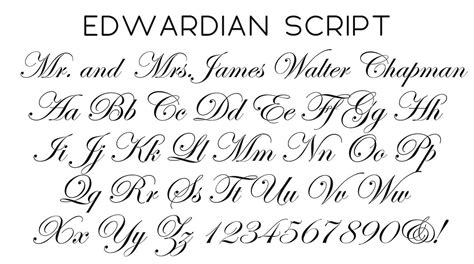 Edwardian script – Artofit