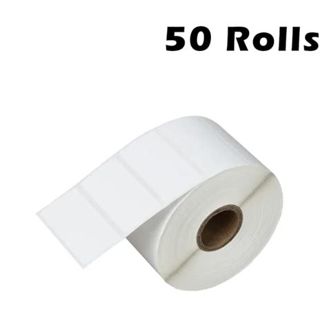 50 ROLLS DIRECT Thermal 2X1 Barcode Labels For Zebra 2844 Eltron Rollo Printers $184.99 - PicClick