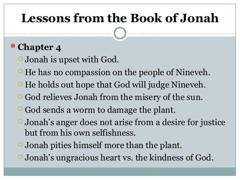 Lessons from Jonah - 3/9/2014