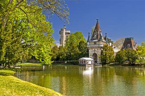 Laxenburg castle, Vienna stock image. Image of landmark - 54862317