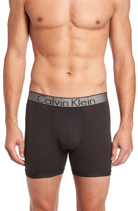 Calvin Klein Customized Stretch Boxer Briefs in Black for Men - Save 54% - Lyst