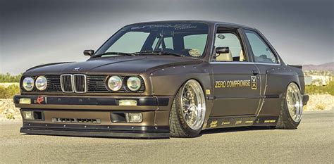 Wide-body BMW 325i Coupe E30 M20 2.5-litre engined with induction kit ...