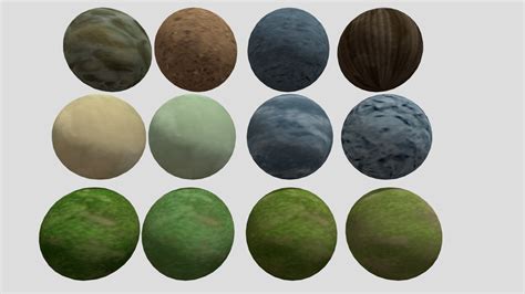 Low Poly Materials Pack 1 - Download Free 3D model by justice2free ...