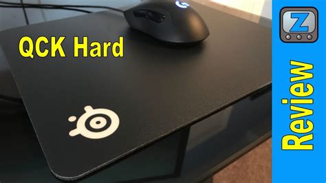 SteelSeries QcK Hard Gaming Mouse Pad Review - YouTube