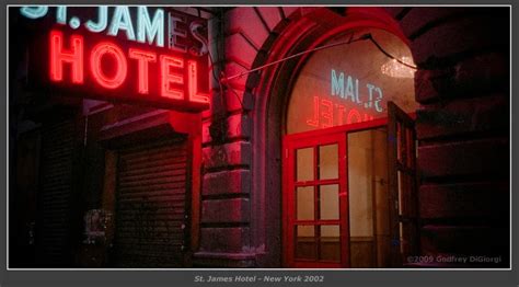 New York Neon: Hotel Neon: The St. James Hotel