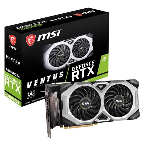 Card màn hình MSI GeForce RTX 2080 Super VENTUS XS OC 8GB GDDR6 – FullBox - Chuyên hàng hitech