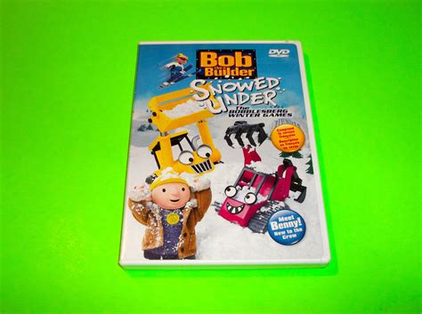 BOB THE BUILDER SNOWED UNDER THE BOBBLESBERG WINTER GAMES CHILDRENS DVD 45986092670 | eBay