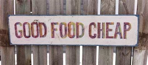 Restaurant Food Vintage-style Hand-painted Road Sign - Etsy