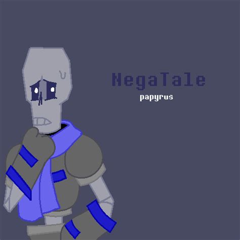 NegaTale Papyrus by gatns on DeviantArt